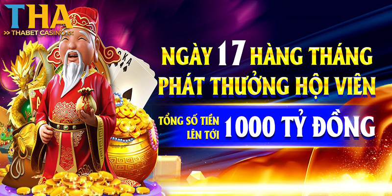 Khuyến Mãi Thabet - Cổng Game Chịu Chi Với Các Ưu Đãi Siêu Khủng